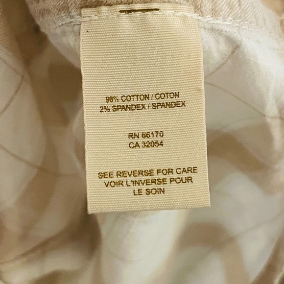 WE THE FREE Plaid Button Down Shirt Tan Cream Long Sleeve‎ Casual Top Small - Picture 10 of 16